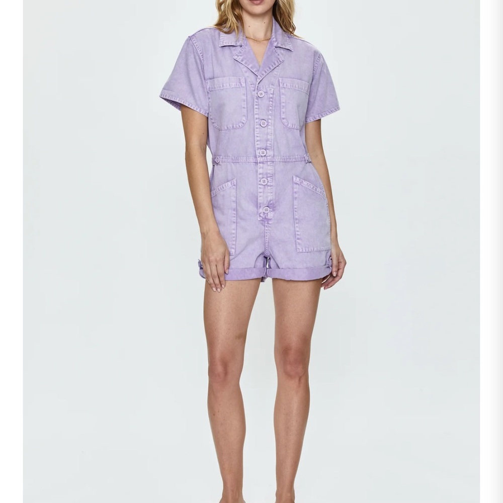 PISTOLA - PARKER ROMPER - PURPLE AMETHYST SNOW